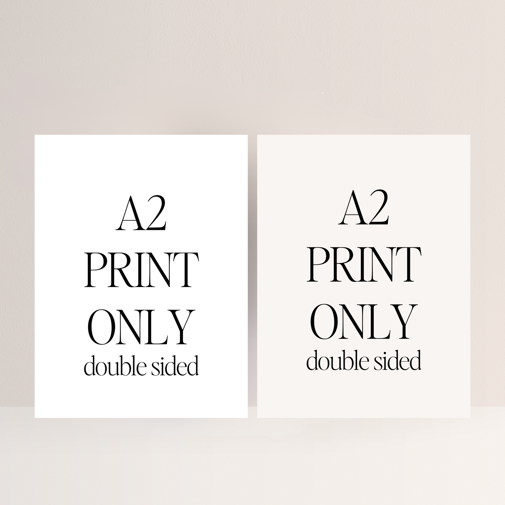 A2 Foam Board Sign Printing – 420x594mm (Double Sided)