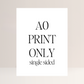A0 Foam Board Sign Printing – 841x1189mm (Single Sided)