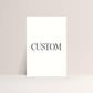 Extra Large Custom Welcome Sign
